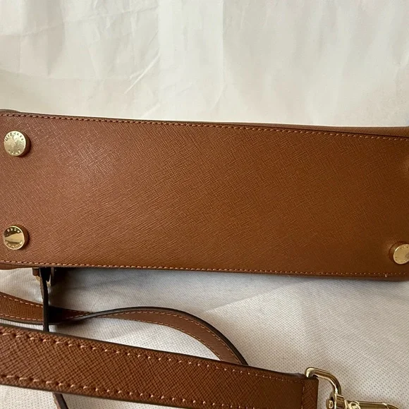 MICHAEL Michael Kors Kellen Satchel Tote with Gold Accents - Picture 10 of 12